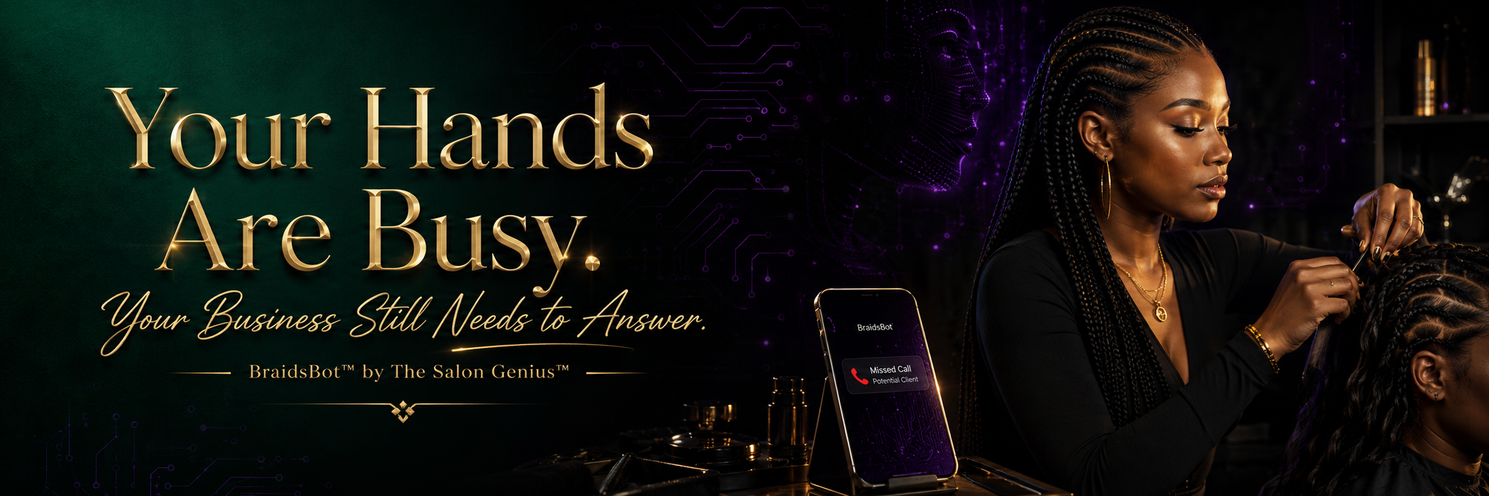 BraidsBot™ — Your Hands Are Busy